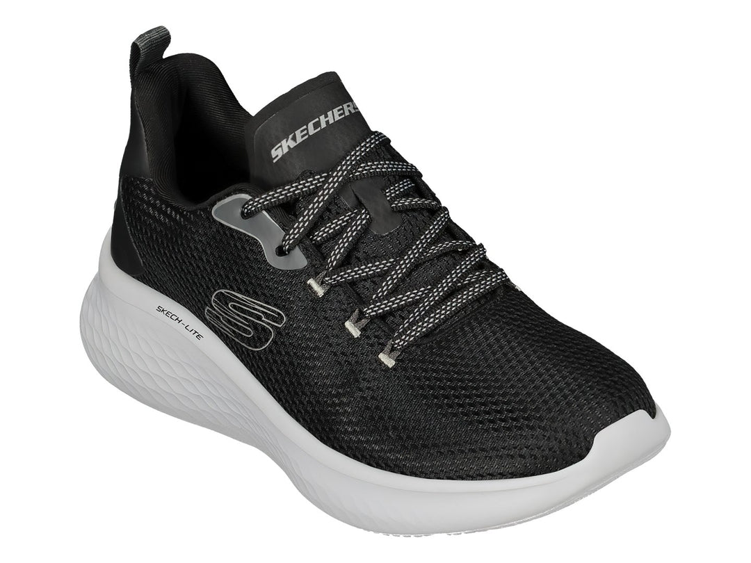 Tenis Skechers Skech-Lite Pro Negro y Blanco para Mujer