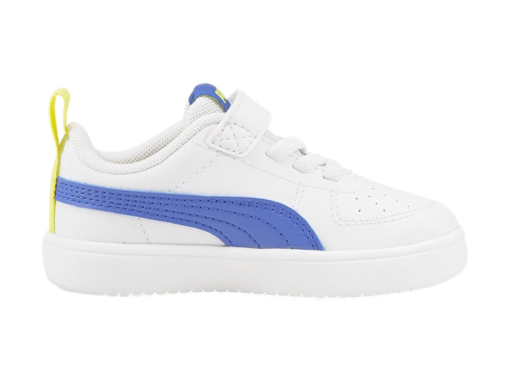 Tenis PUMA Rickie AC Blanco y Azul para Niño