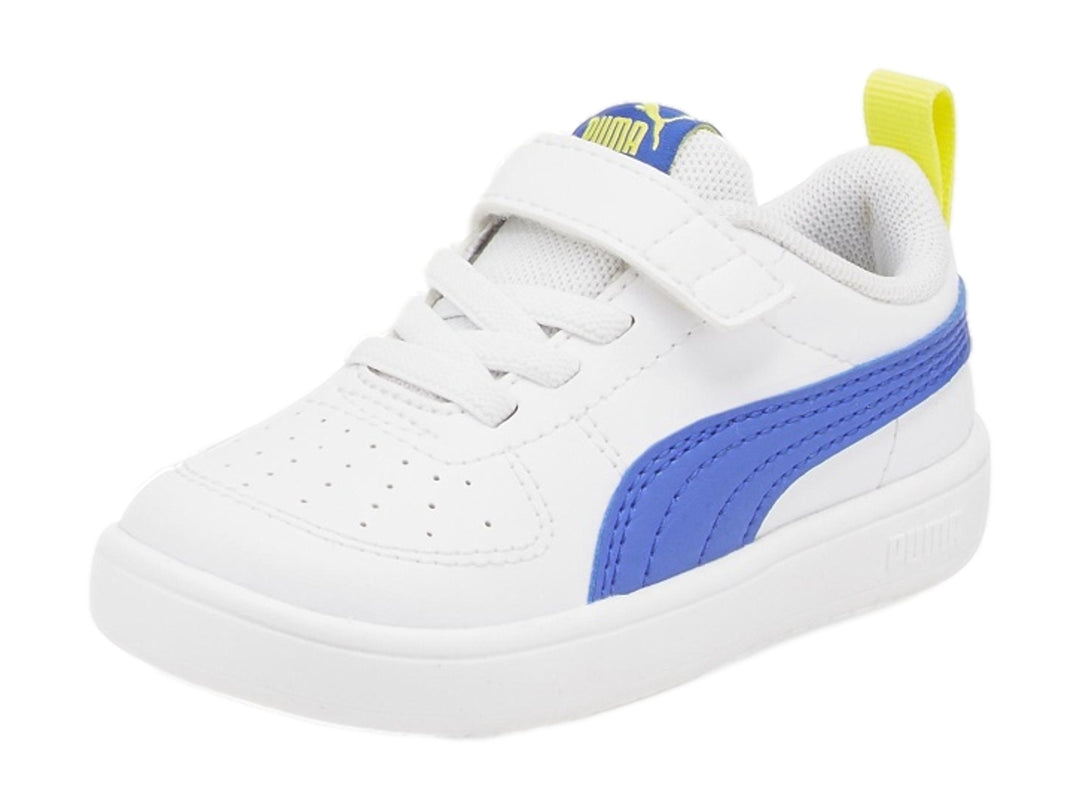 Tenis PUMA Rickie AC Blanco y Azul para Niño