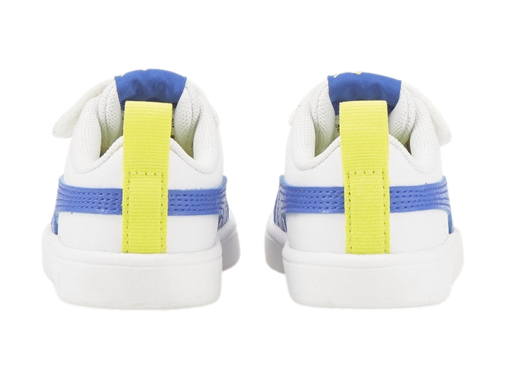 Tenis PUMA Rickie AC Blanco y Azul para Niño