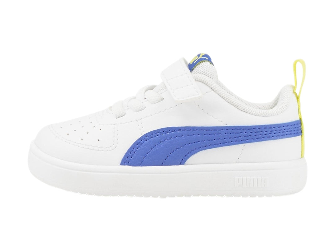 Tenis PUMA Rickie AC Blanco y Azul para Niño