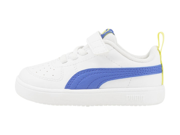 Tenis PUMA Rickie AC Blanco y Azul para Niño