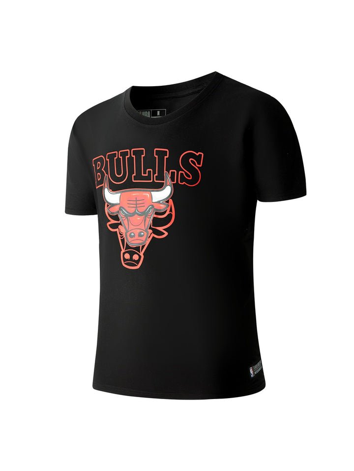 Playera FEXPRO NBA Chicago Bulls Negro para Hombre