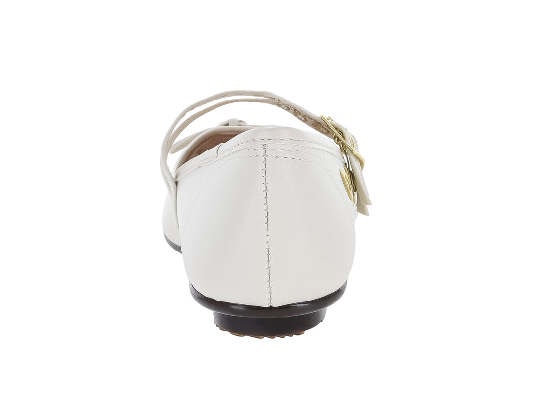 Zapatos Planos Moleca Blanco Off para Mujer