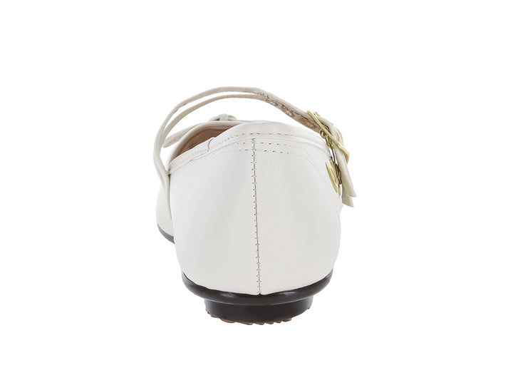 Zapatos Planos Moleca Blanco Off para Mujer