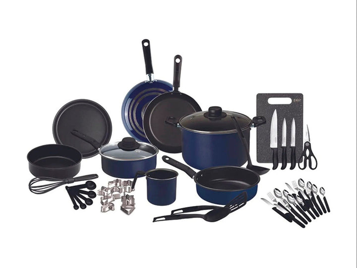 Batería de Cocina Ekco Azul 48 Piezas
