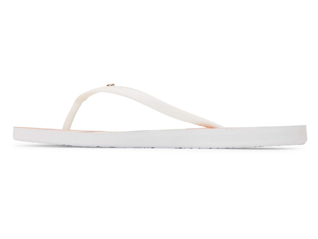 Sandalias Roxy Bermuda Print Blanco para Mujer
