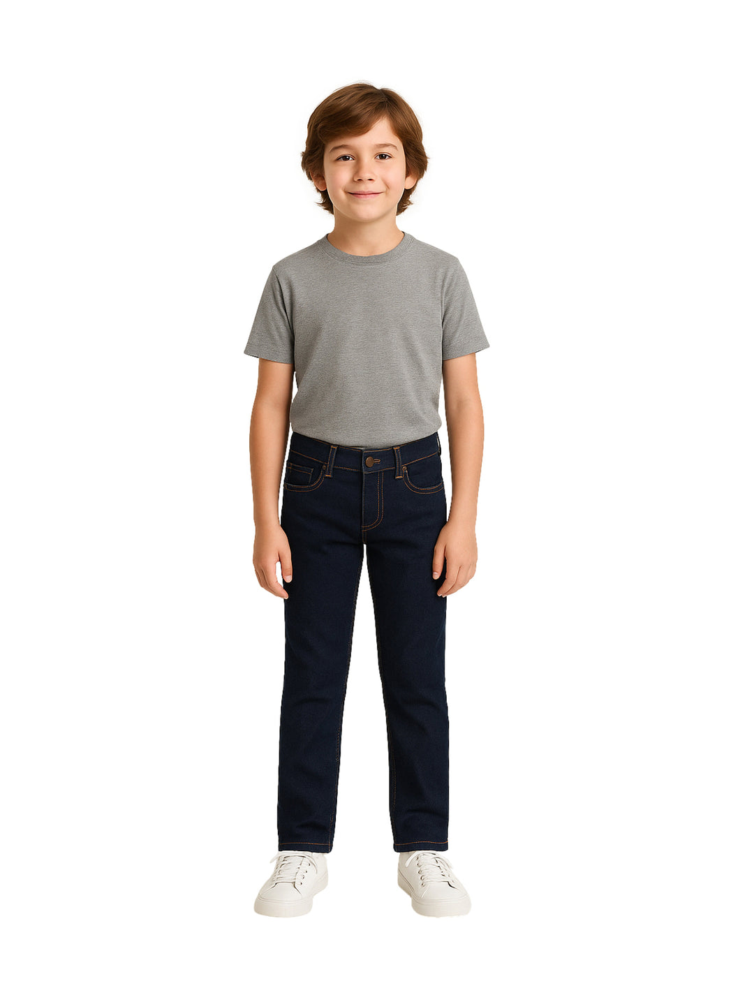Jeans OGGI Basic Iron para Niño Color Dark Indigo