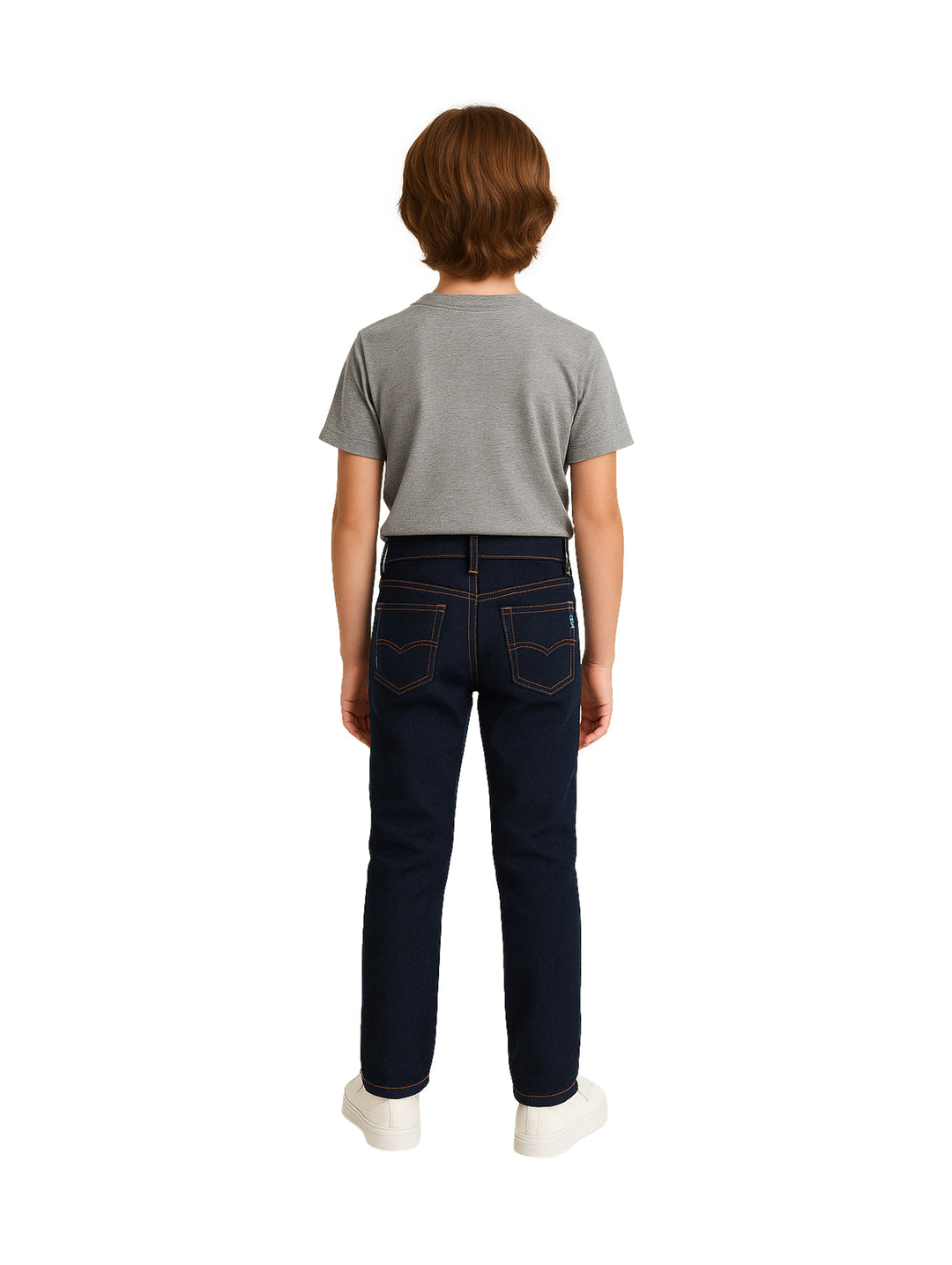 Jeans OGGI Basic Iron para Niño Color Dark Indigo
