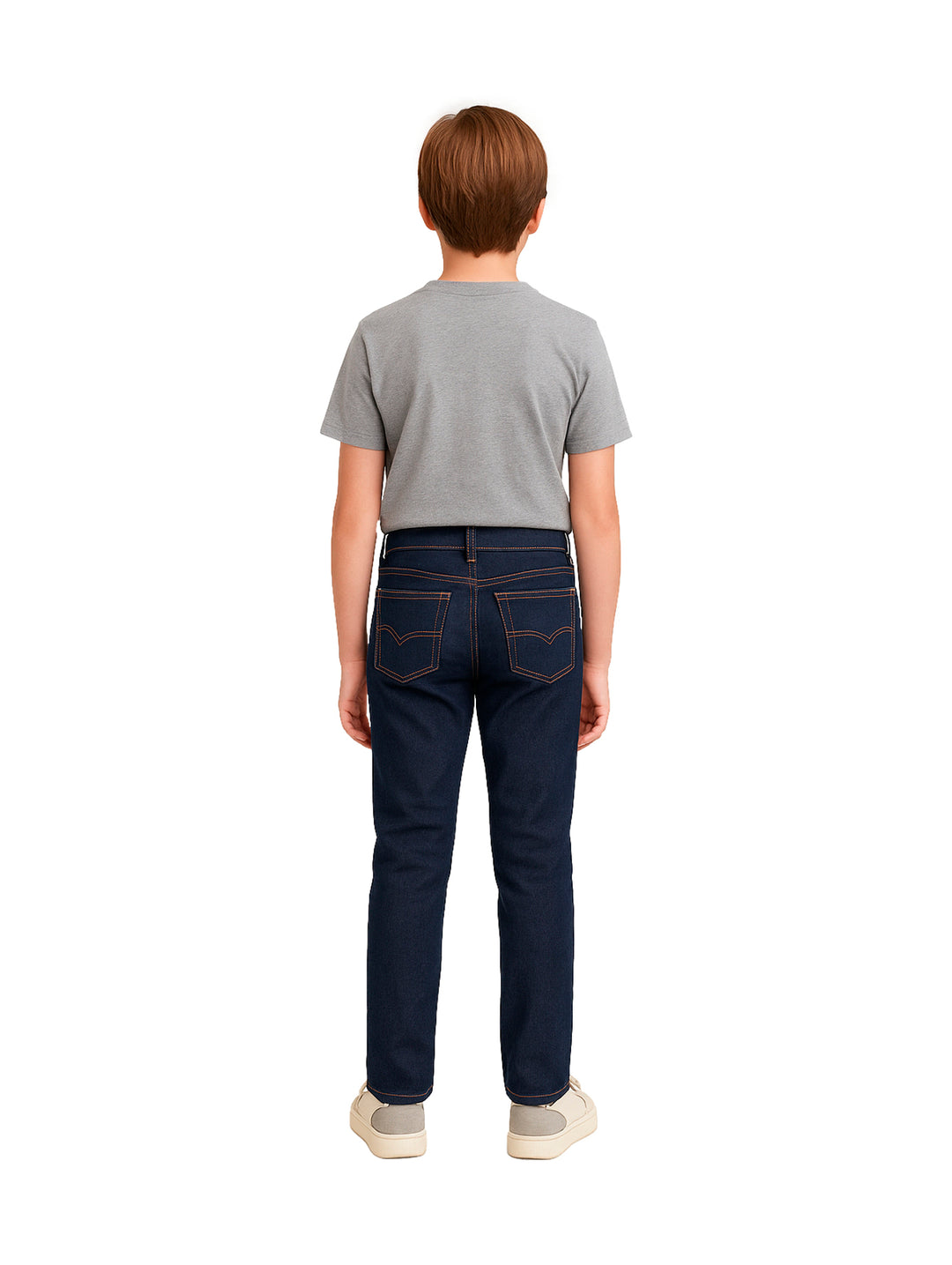 Jeans OGGI Basic Iron Color Dark Indigo para Nino