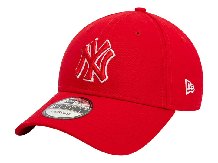 Gorra New Era 9Forty New York Yankees Roja para Hombre
