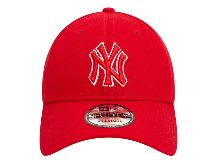 Gorra New Era 9Forty New York Yankees Roja para Hombre