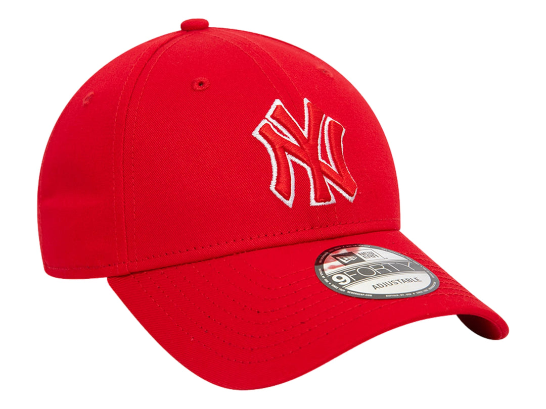 Gorra New Era 9Forty New York Yankees Roja para Hombre