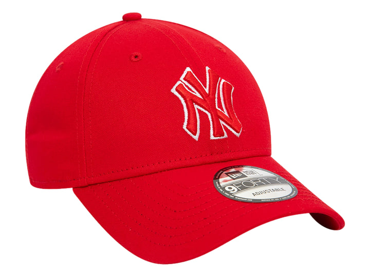 Gorra New Era 9Forty New York Yankees Roja para Hombre