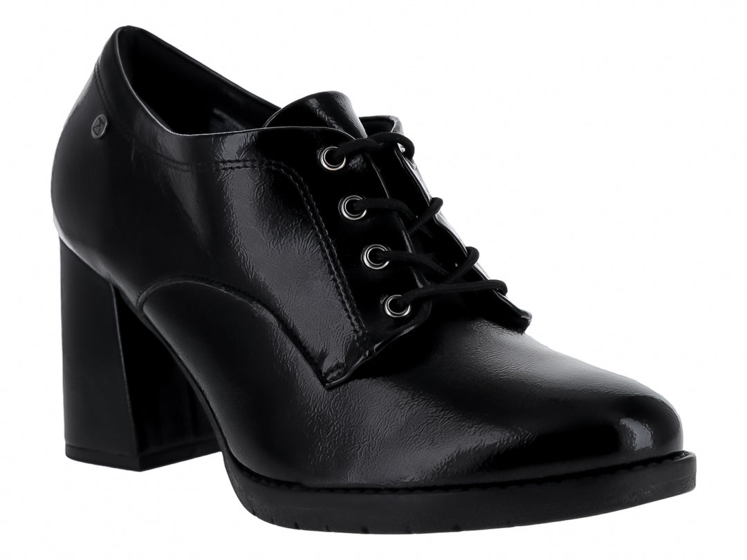 Zapatos de Tacón Cuadrado Piccadilly Negro para Mujer