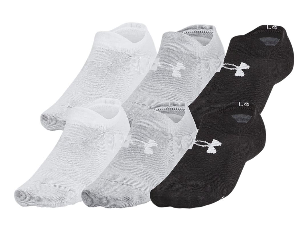 Calcetines Under Armour Essential Pack 6 Negro Unisex