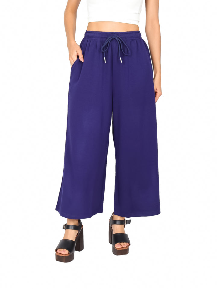 Pantalón Culotte ATOK Azul Marino para Mujer