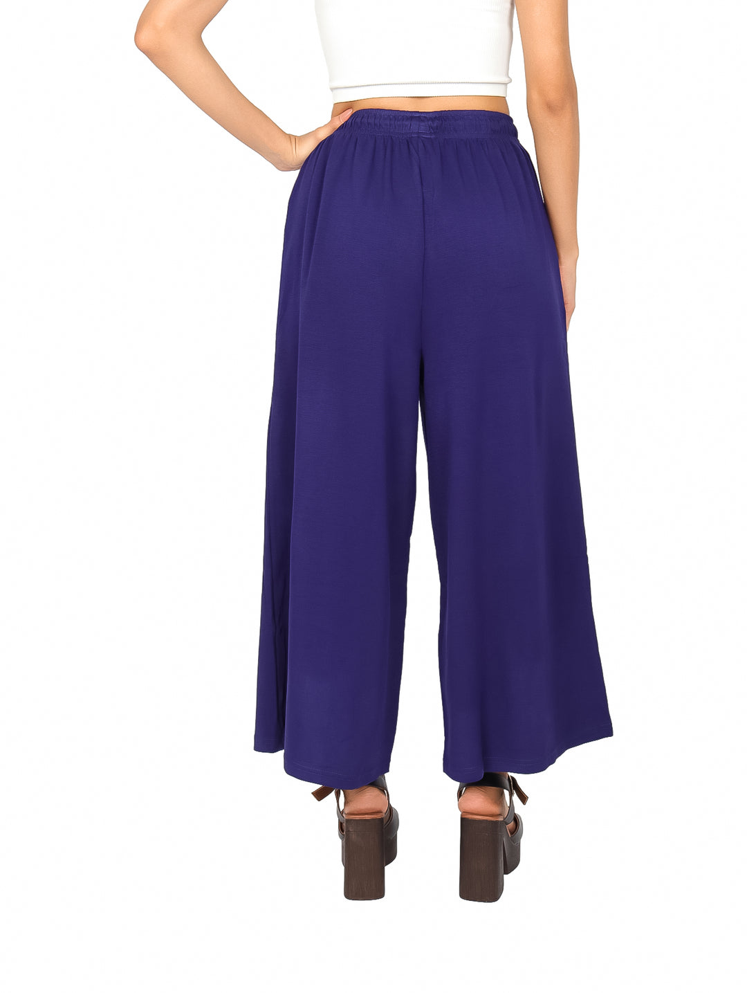 Pantalón Culotte ATOK Azul Marino para Mujer