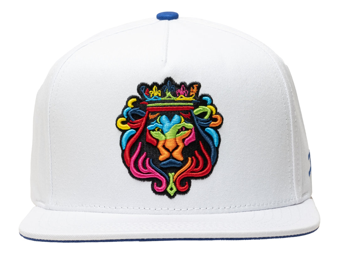 Gorra Snapback JC Hats Rey Colores Blanco para Hombre