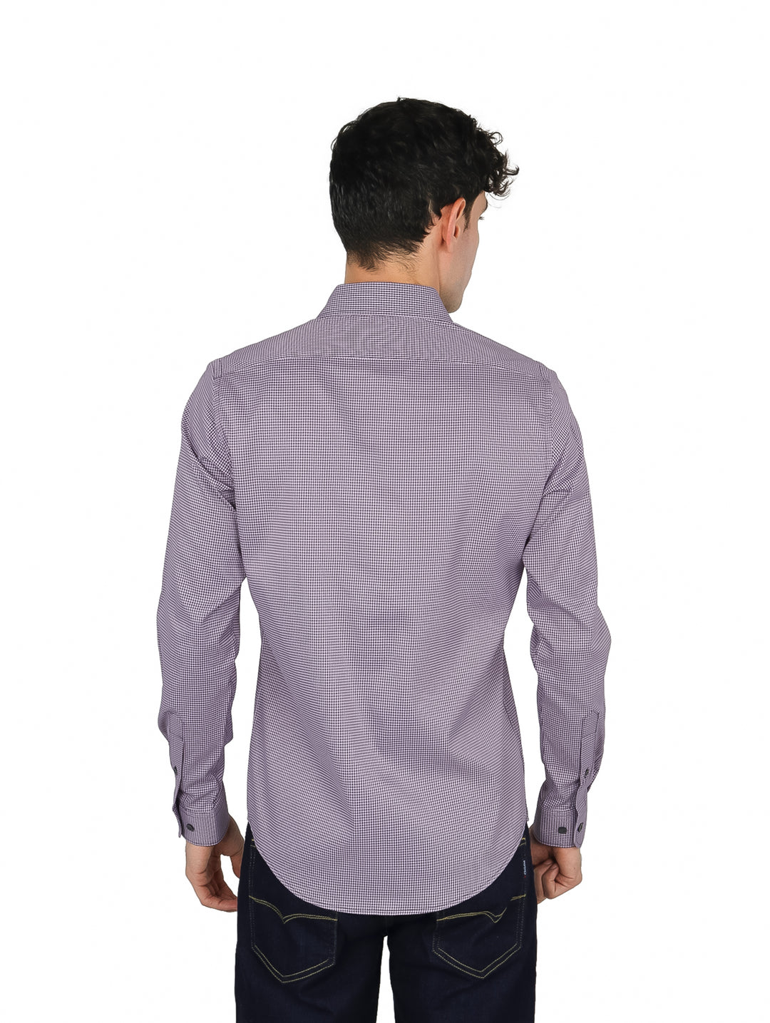 Camisa de Vestir John Henry Azul Marino para Hombre