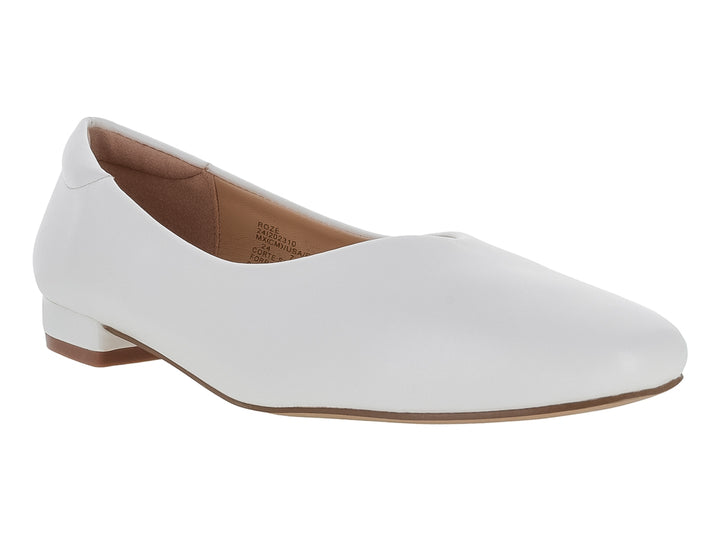 Zapatos Flats Ballerina Roze Color Ivory para Mujer