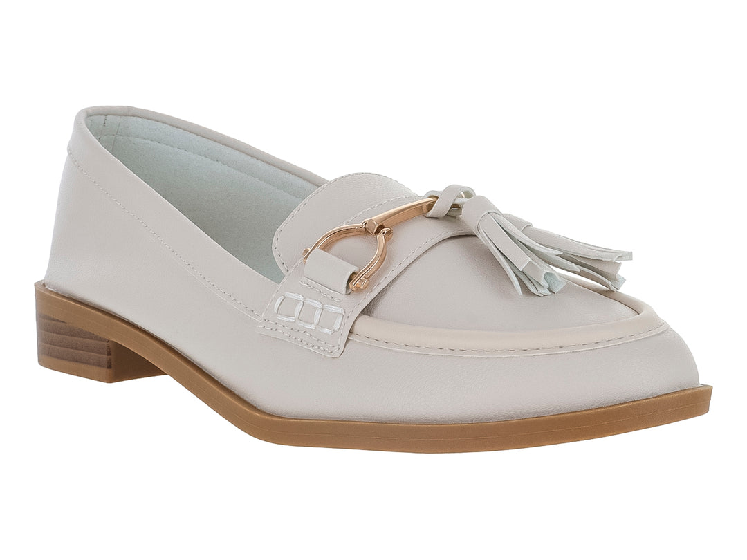 Mocasines ROZE Color Ivory para Mujer