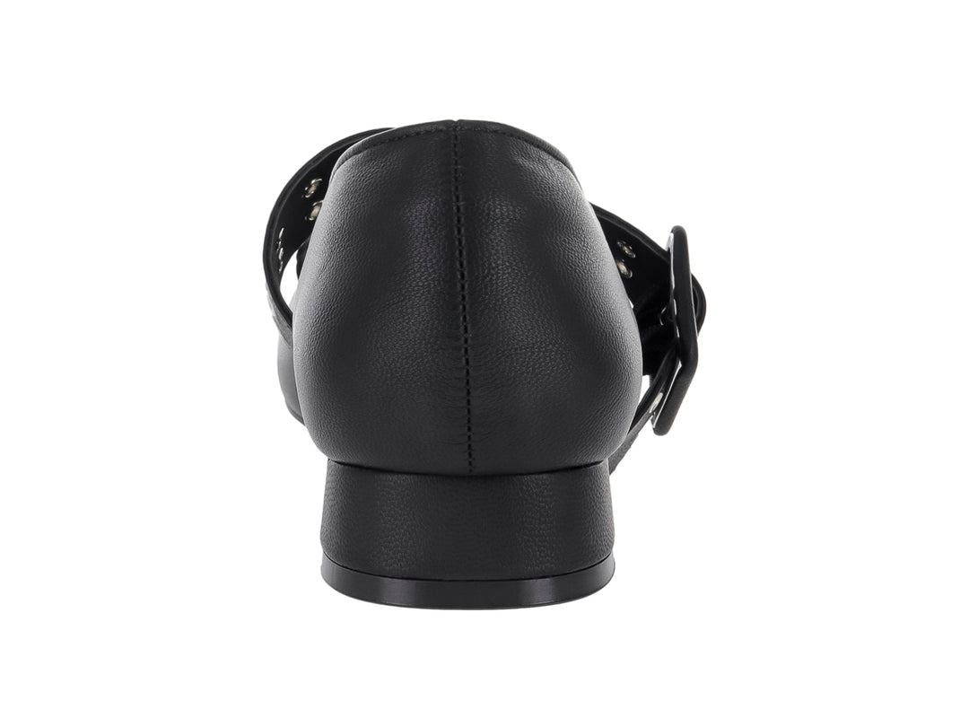 Zapatos Planos Ballerinas Roze Negros para Mujer