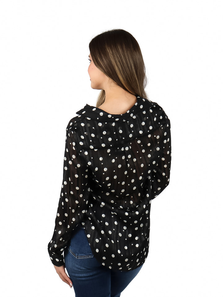Camisa Exotica Negro para Mujer