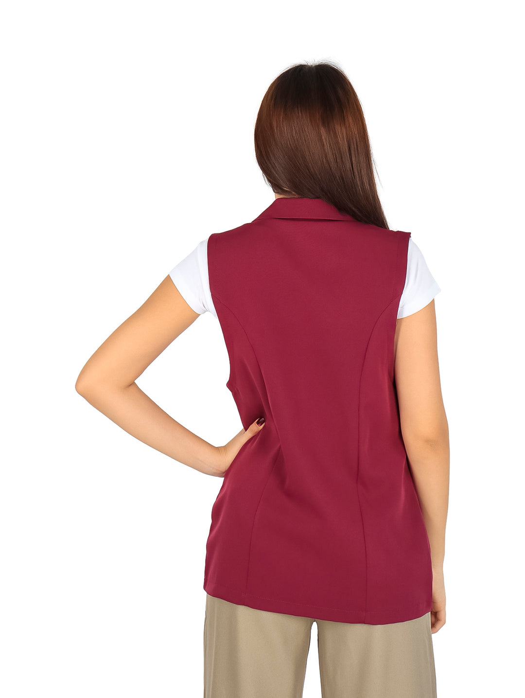 Chaleco Frikha Magenta para Mujer