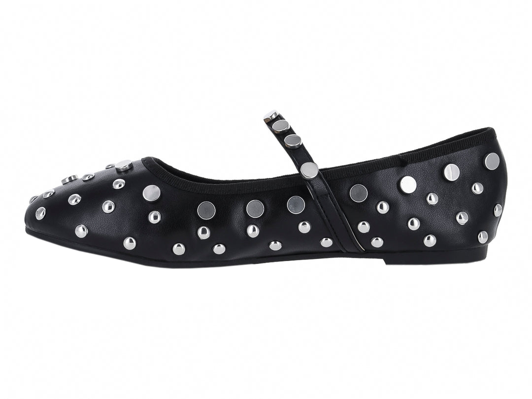 Zapatos Planos Roze Negro para Mujer