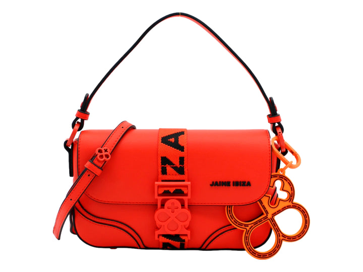 Bolso de Hombro Jaime Ibiza Naranja para Mujer