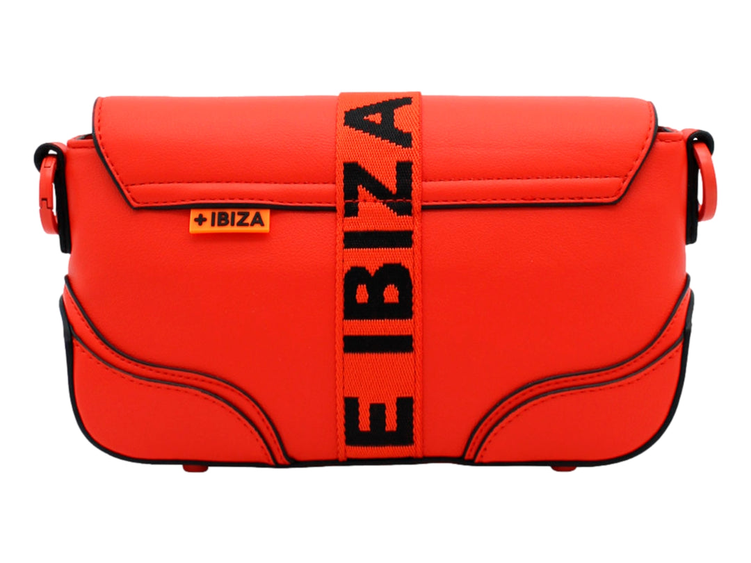 Bolso de Hombro Jaime Ibiza Naranja para Mujer