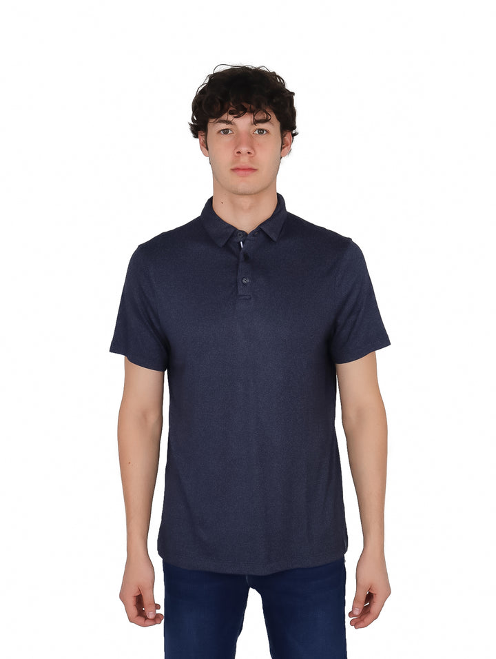 Playera Polo Perry Ellis Azul Oscuro para Hombre