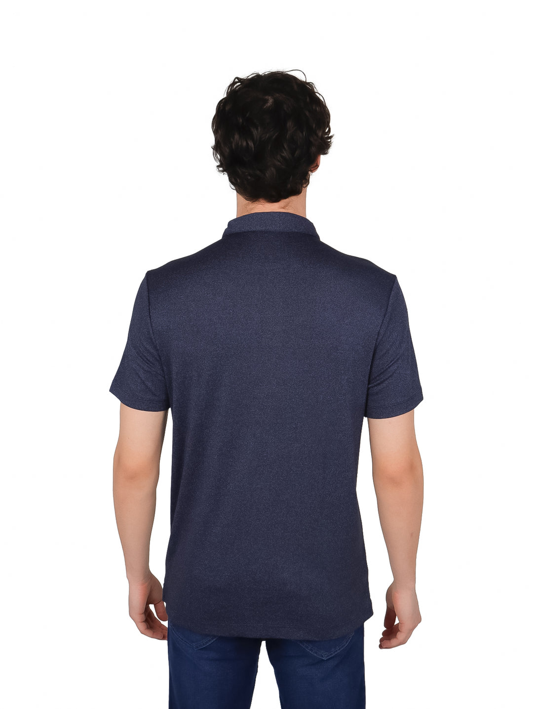 Playera Polo Perry Ellis Azul Oscuro para Hombre
