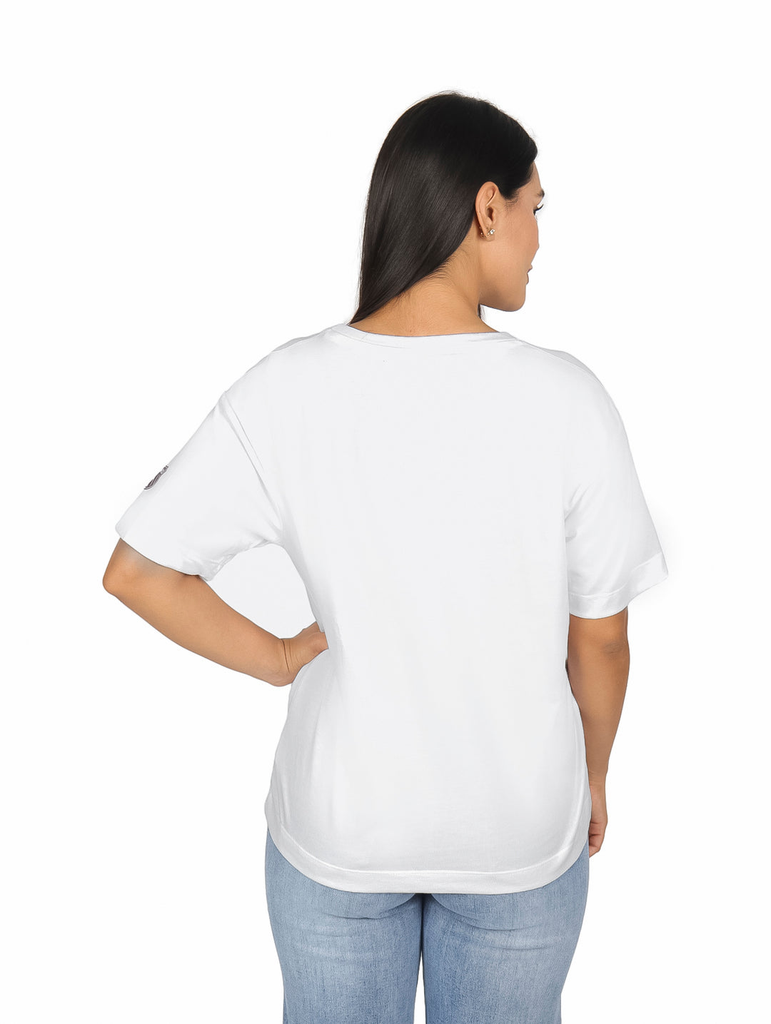 Playera K-SWISS Blanca para Mujer