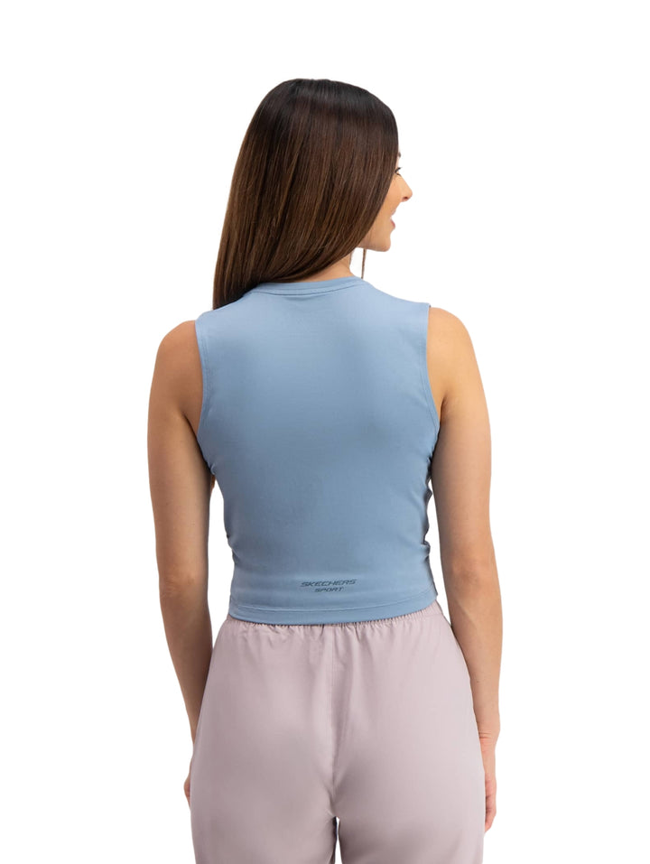 Skechers Playera Tank Azul para Mujer