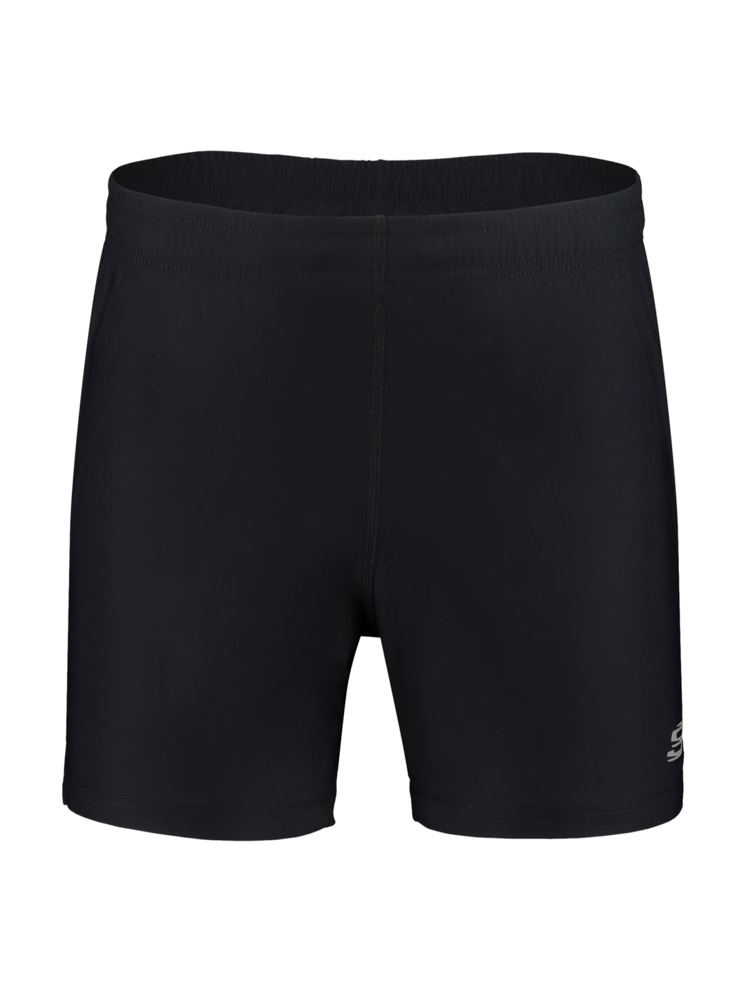Shorts deportivos de compresión color negro de la marca Skechers.