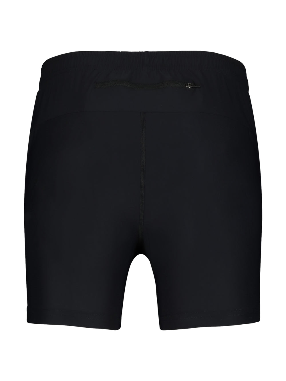 Shorts deportivos de compresión color negro de la marca Skechers.