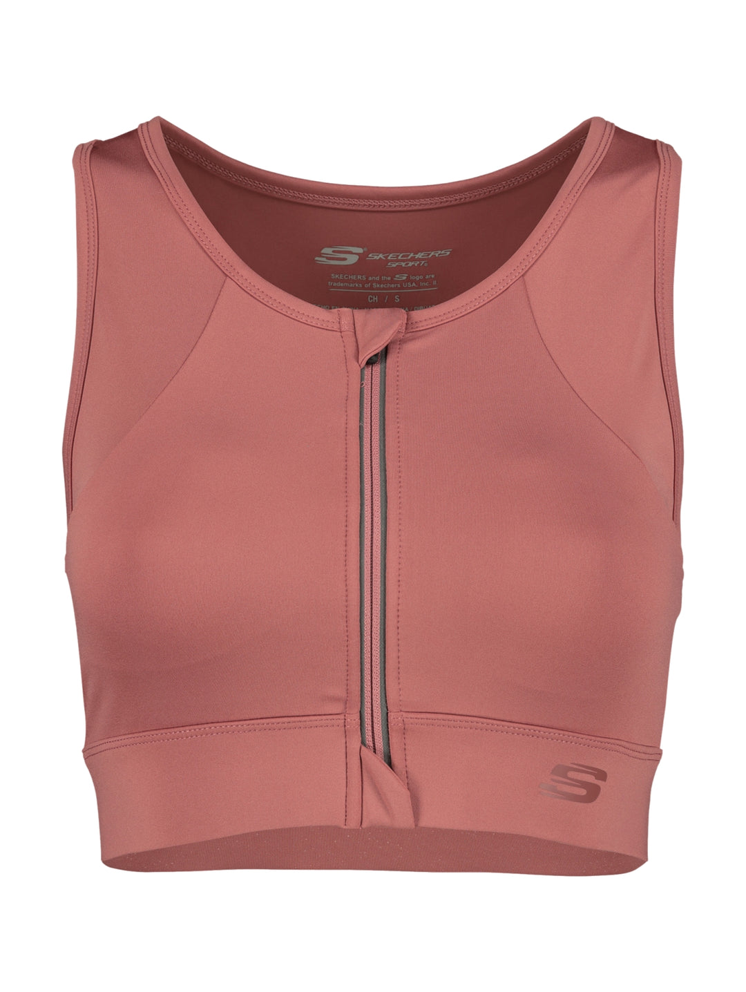 Top Deportivo Skechers Rosa Oscuro para Mujer