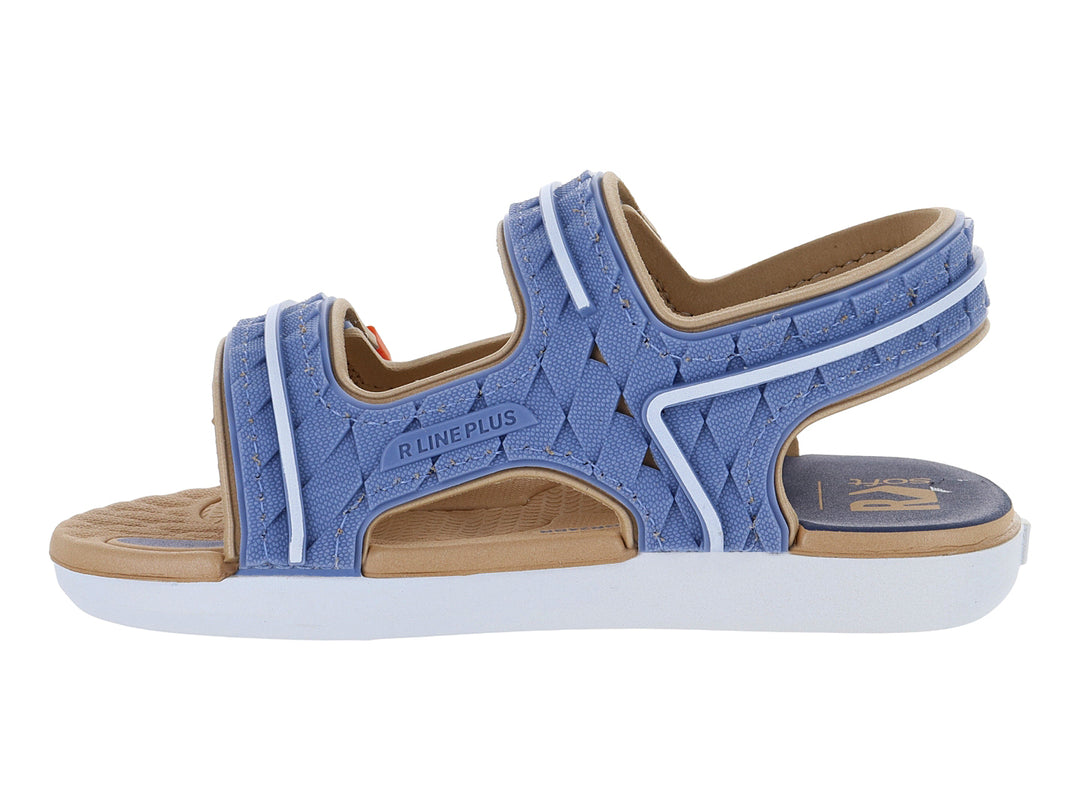 Sandalias Rider Blanco Azul para Nino