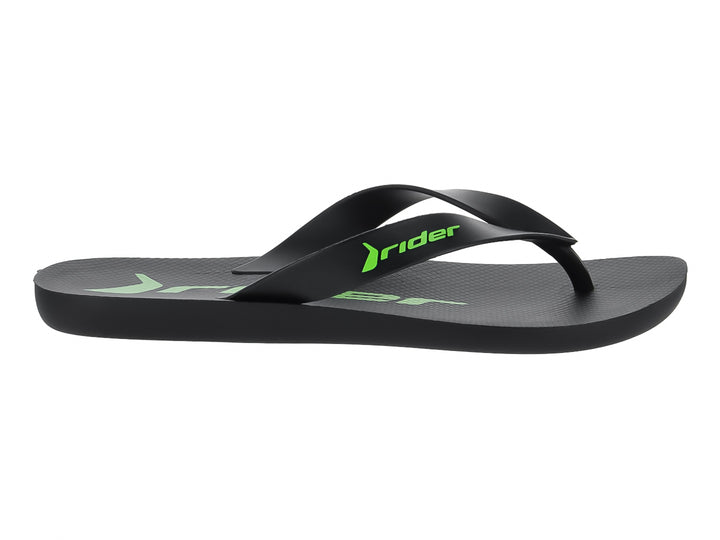Sandalias Rider Negro y Verde para Hombre