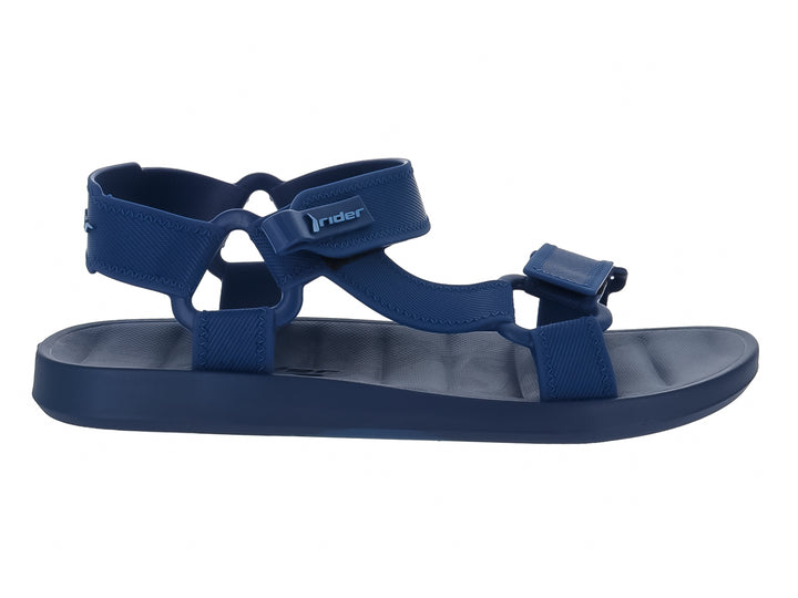 Sandalia Rider Free Style II Papete en color azul con correas ajustables de velcro.
