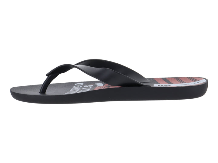 Sandalias Rider Chicago Bulls Negro y Rojo para Hombre