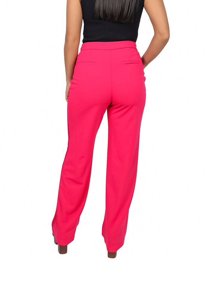 Pantalón Ancho ATOK Color Fucsia para Mujer