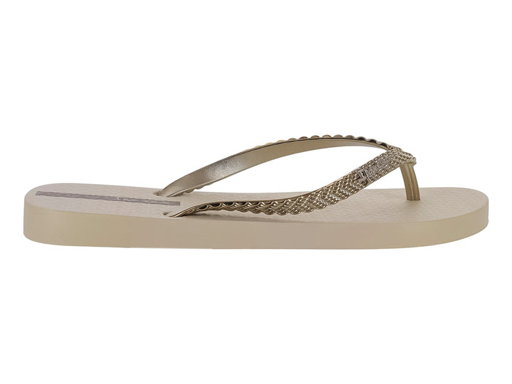 Sandalias Ipanema Beige y Oro para Mujer
