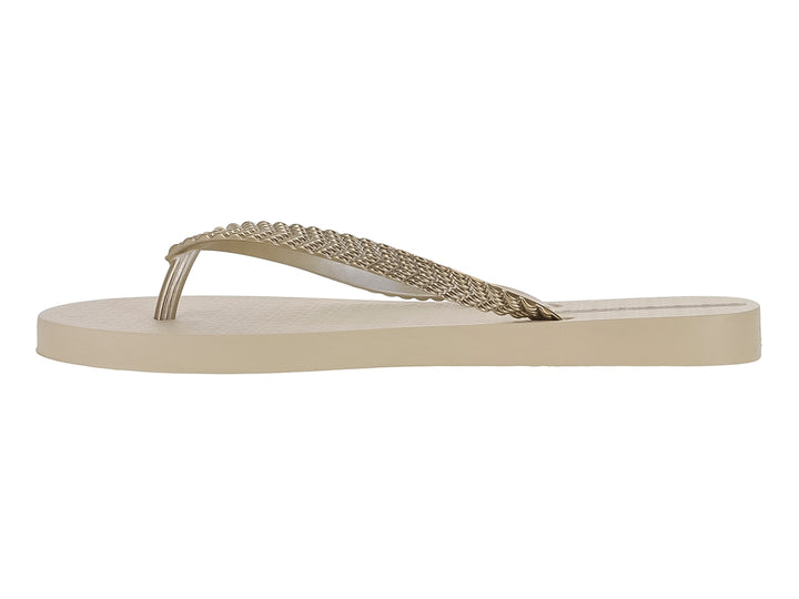 Sandalias Ipanema Beige y Oro para Mujer