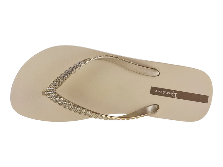 Sandalias Ipanema Beige y Oro para Mujer