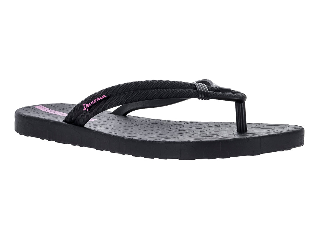 Sandalias Ipanema Negro Lila para Mujer