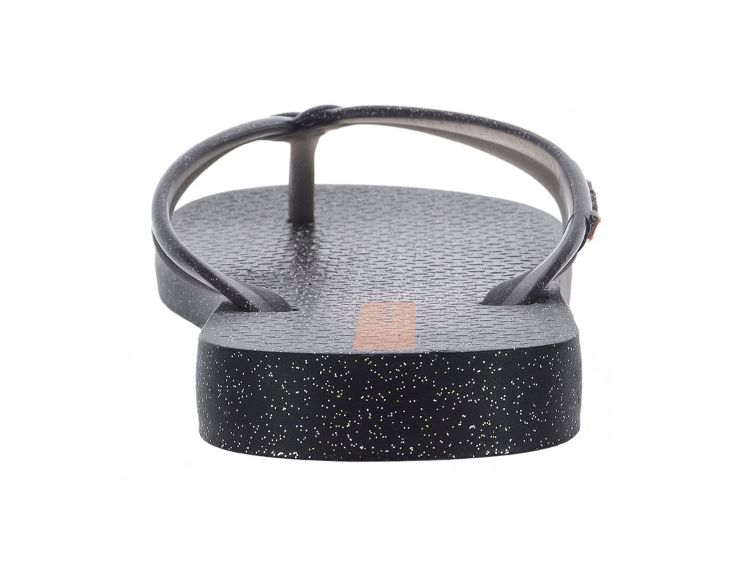 Sandalias Ipanema Negro Glitter para Mujer