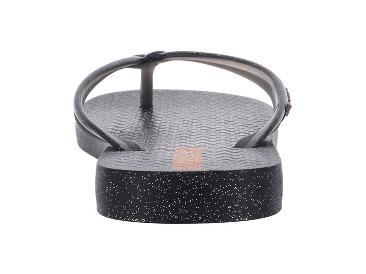 Sandalias Ipanema Negro Glitter para Mujer